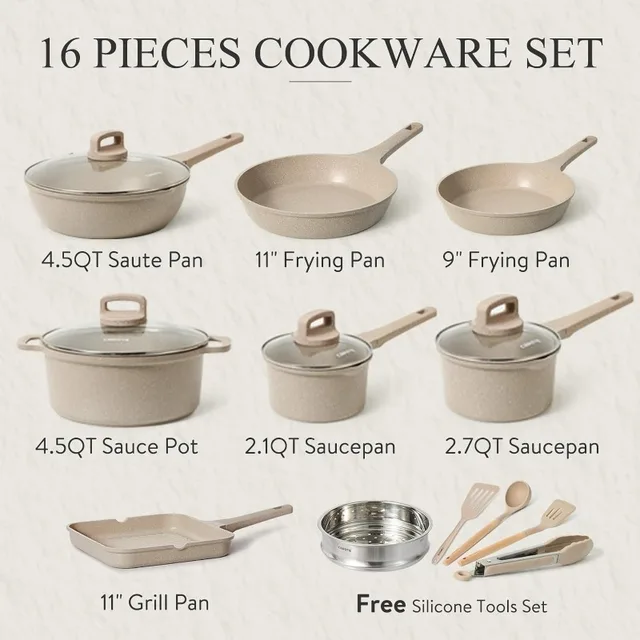 Pots and Pans Set Non Stick