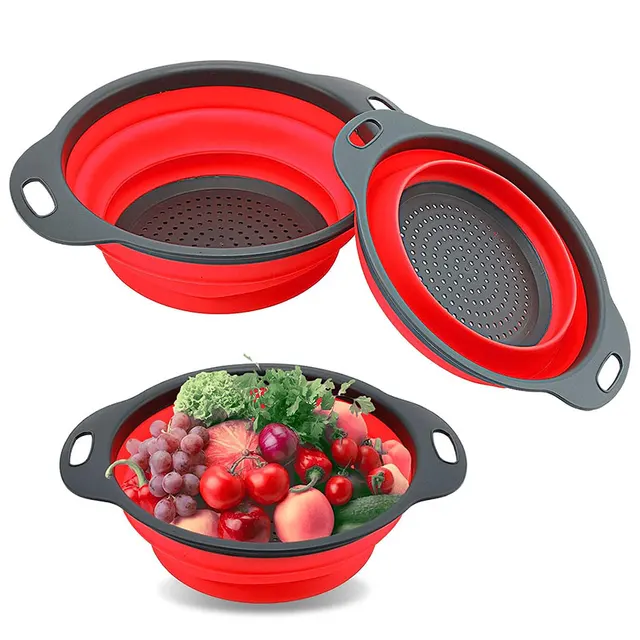 Round Collapsible Colander