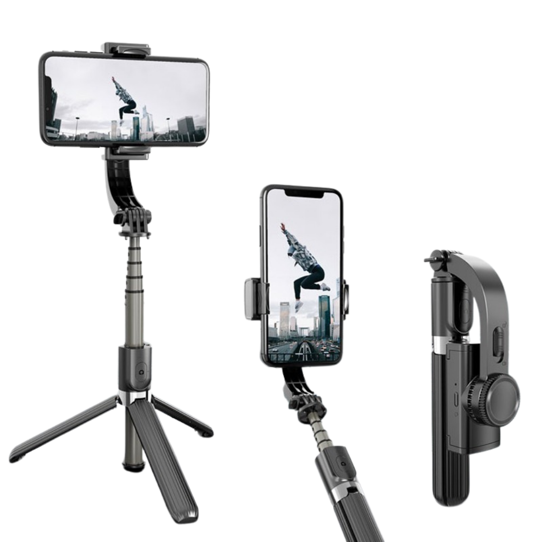GIMBAL STABILIZER®️ SELFIE STICK Y TRÍPODE