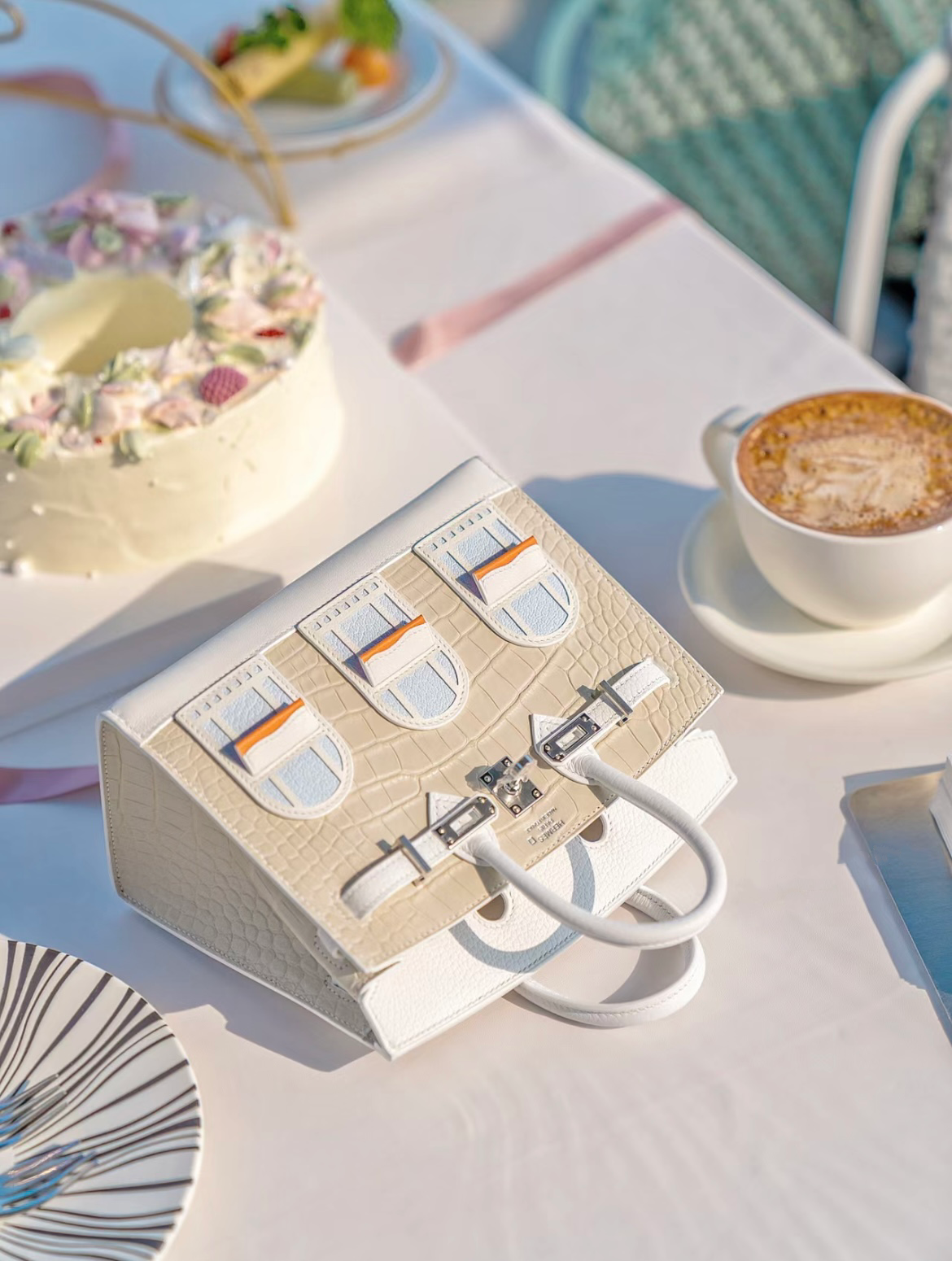 Advanced customization Birkin 25 crocodile skin