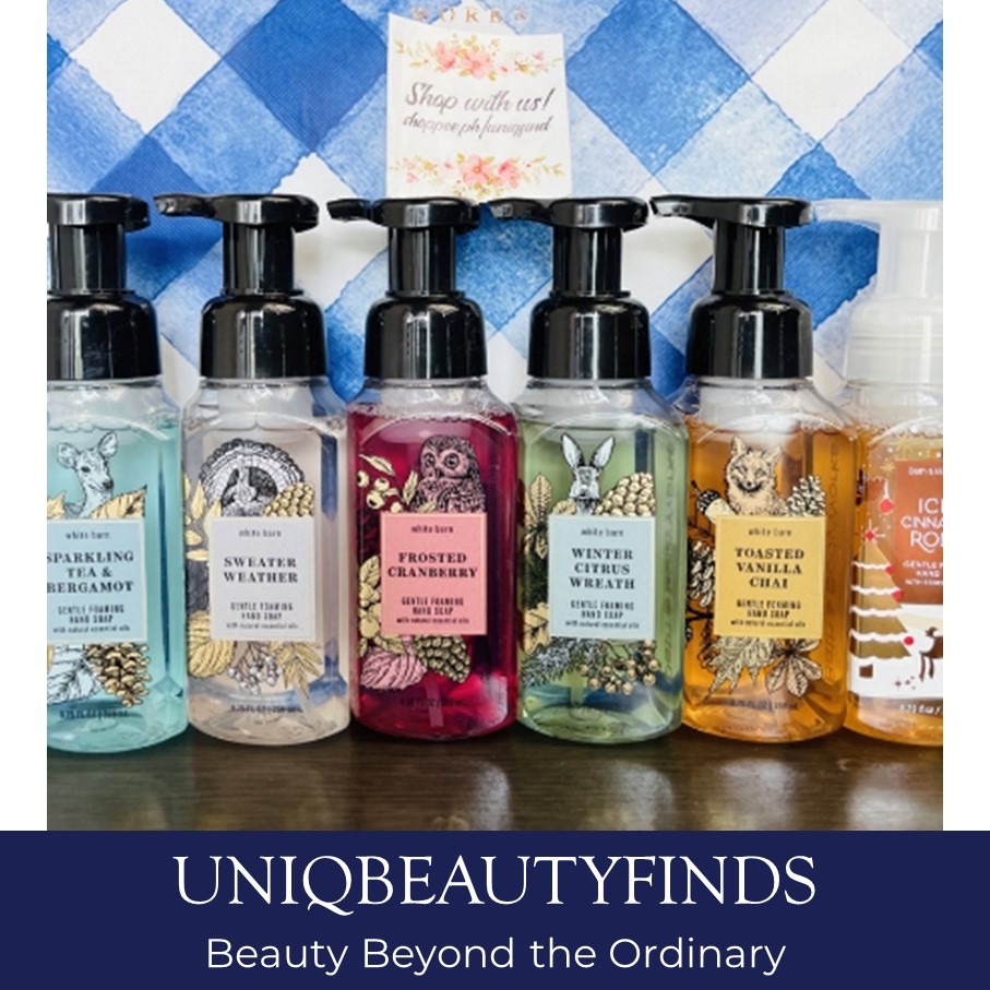 Bath and Body Works Foaming Hand Soaps - Set of 5 Gentle Foaming Soaps (Chilly Day Essentials)