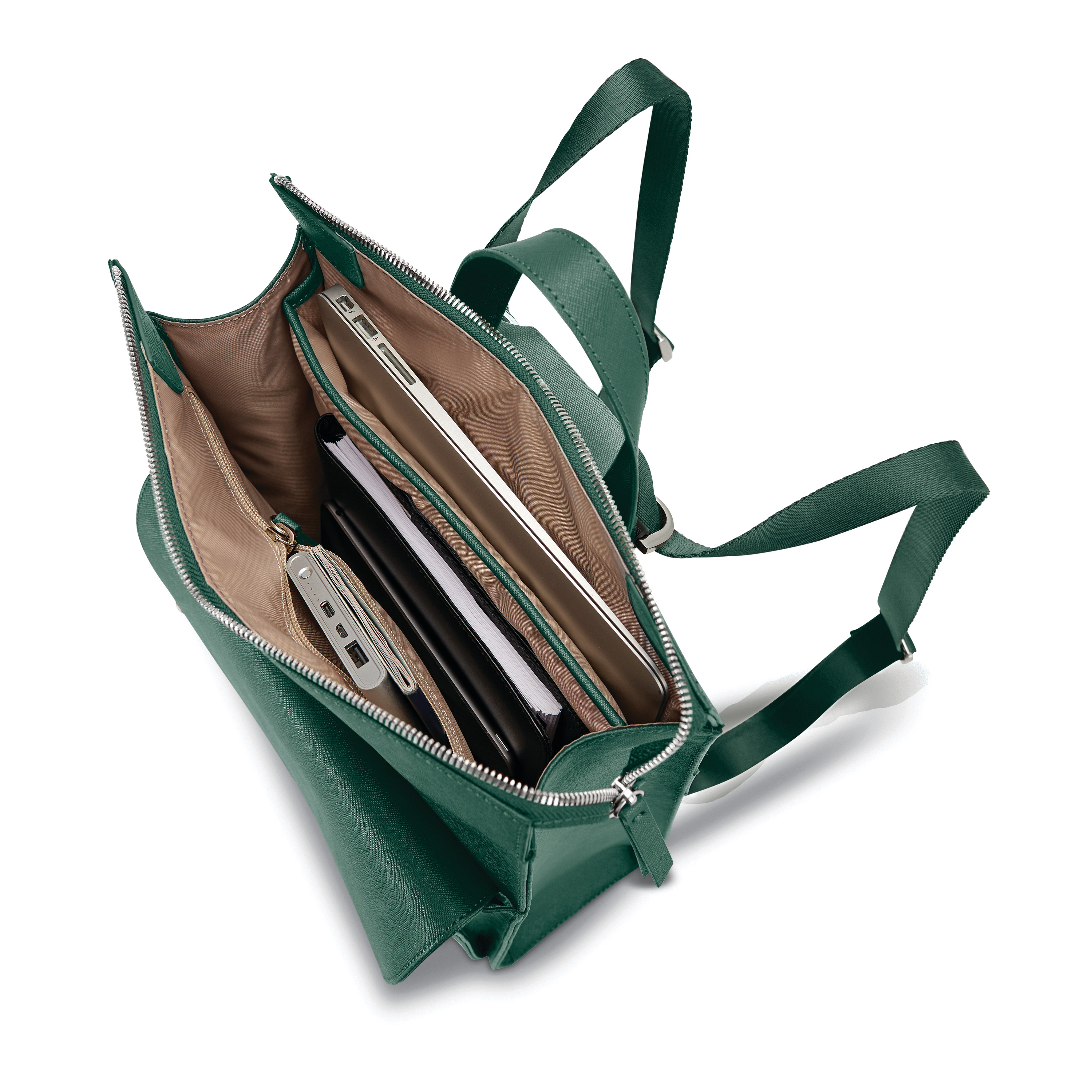Women's Executive Leather Convertible Backpack