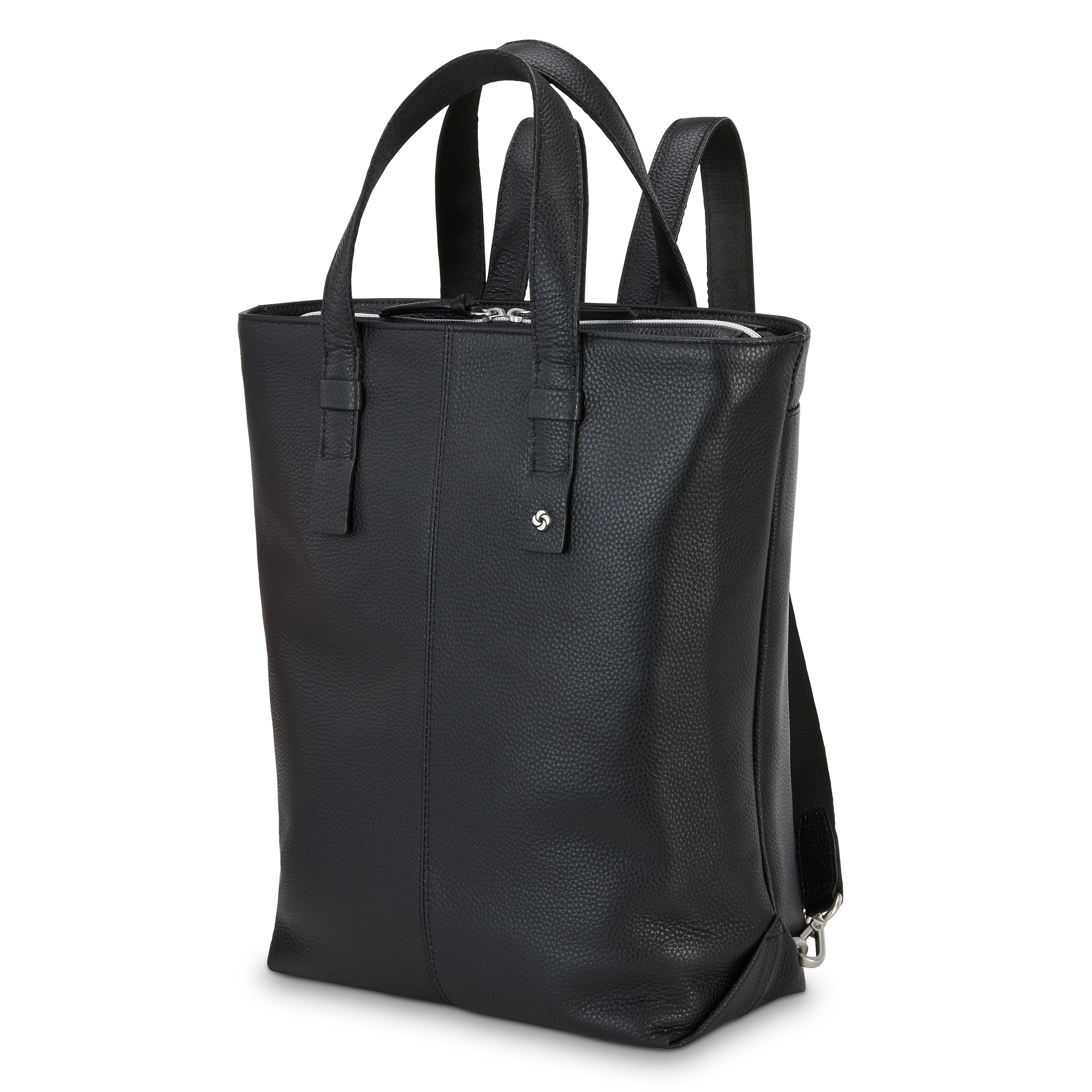 Women's Convertible Leather Backpack