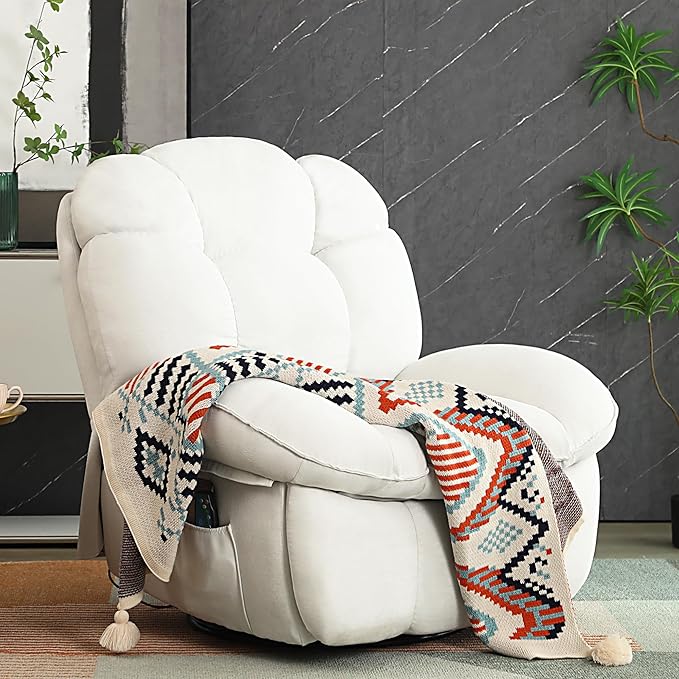 💥🎁Clearance sale last day$38.99 Buy 2 Get 1 Free! 🎁🔥Smart Power Recliner Chair, Massage Chair Recliner with Heated
