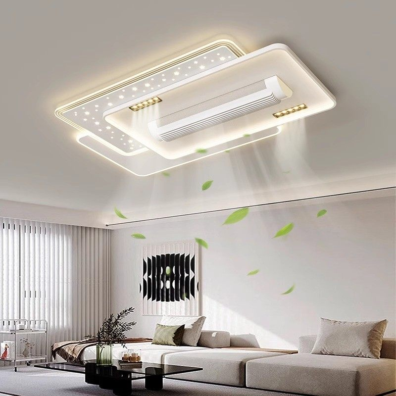 💥🎁 Clearance sale last day$38.99!Buy 2 Get 1 Free 🎁🔥Intelligent bladeless fan chandelier