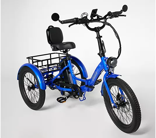 💥🎁 Clearance sale last day$39.90!Buy 2 Get 1 Free 🎁🔥✨Ollie Leo Electric Trike with 500W_Motor & 20MPH Speed w/ Accessories