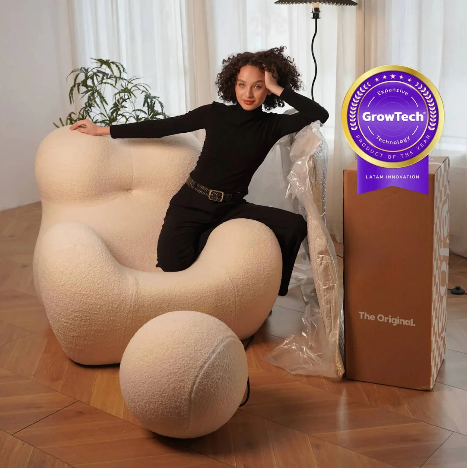 🎁 Mother's Day Exclusive🎁🔥Cloud Foam Ergonomic Armchair