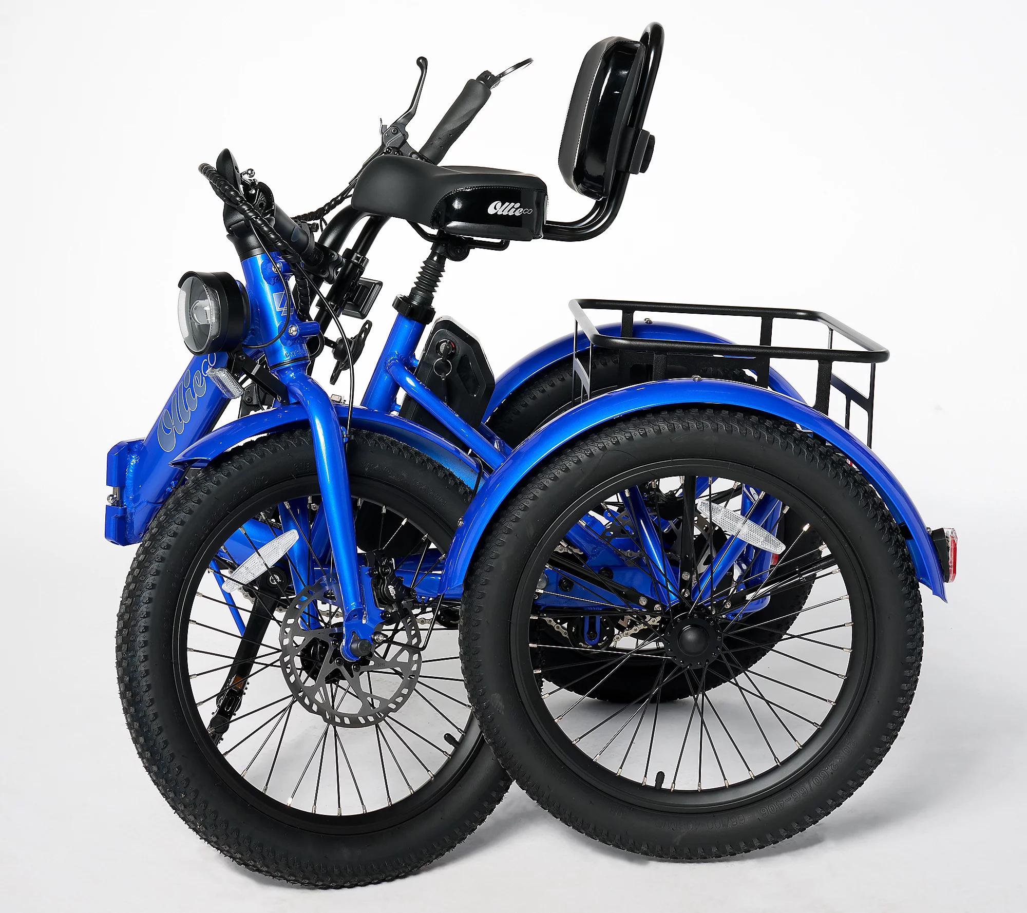 💥🎁 Clearance sale last day$39.90!Buy 2 Get 1 Free 🎁🔥✨Ollie Leo Electric Trike with 500W_Motor & 20MPH Speed w/ Accessories
