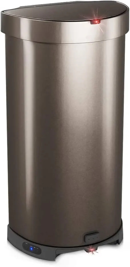 💥 Clearance sale last day$32.99!🎁⏰The only Trash Bin with a built in touchless vacuum