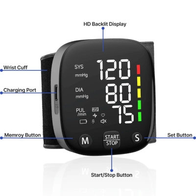 💥 Clearance sale last day$38.99(Free Shipping)!🎁⏰🩺Wrist Blood Pressure Monitor⌚