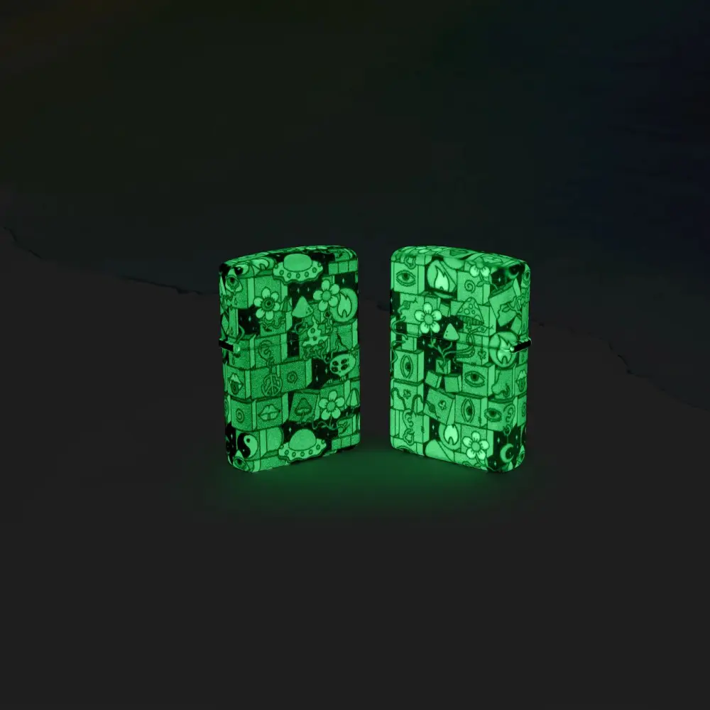 Abstract Zippo Design