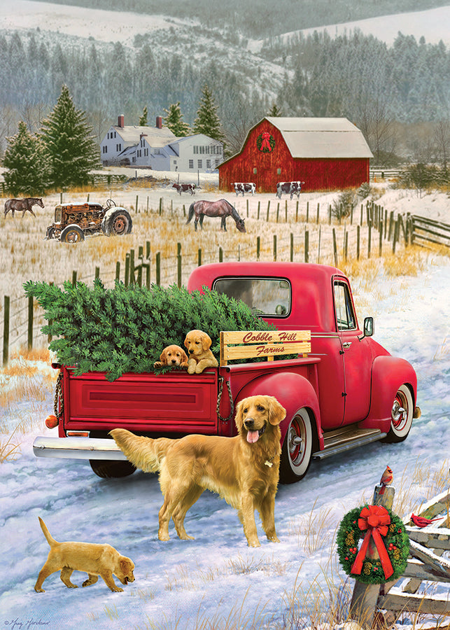 Red Truck Farm (tray) | 35 Piece Tray