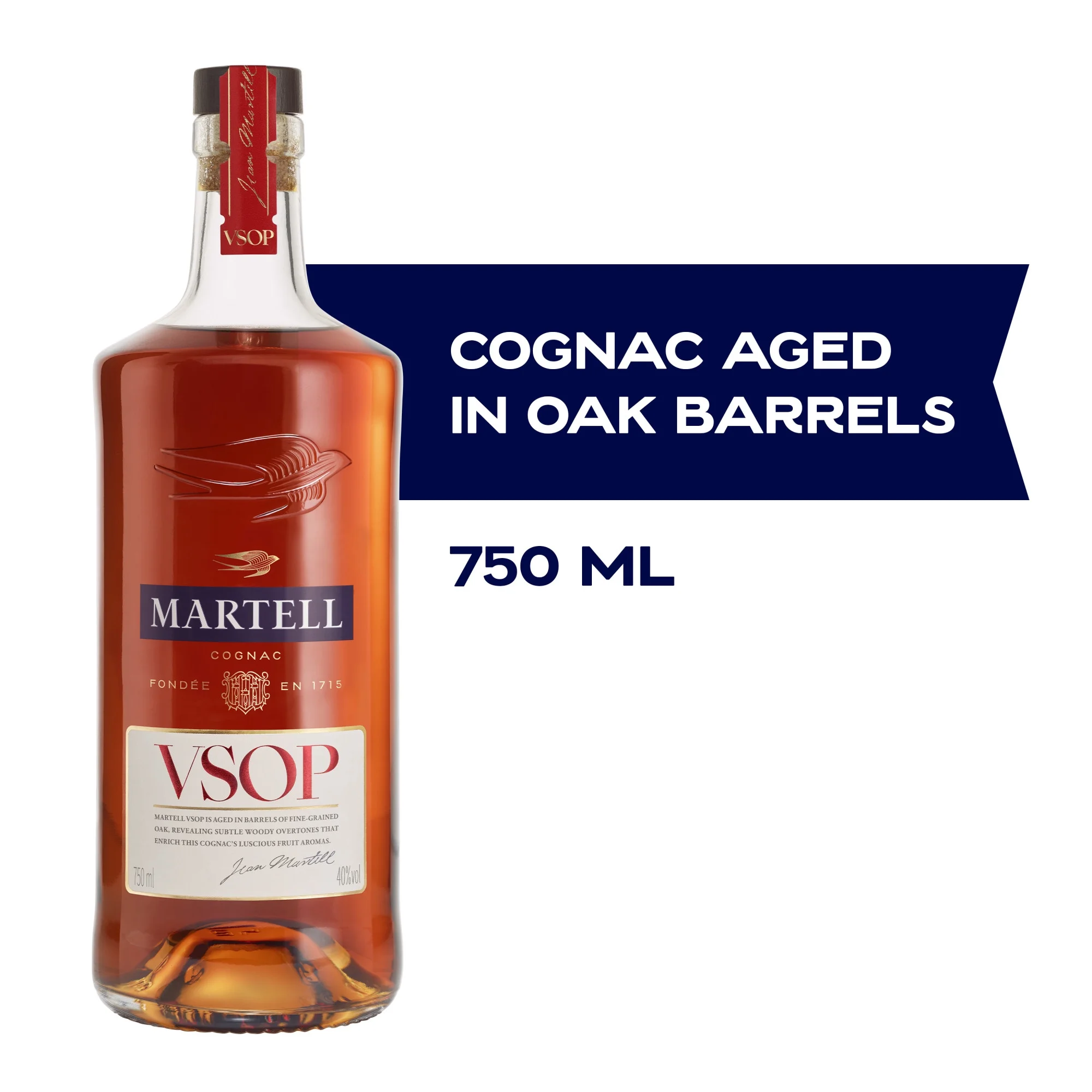 Martell VSOP Cognac 750mL, 80 Proof