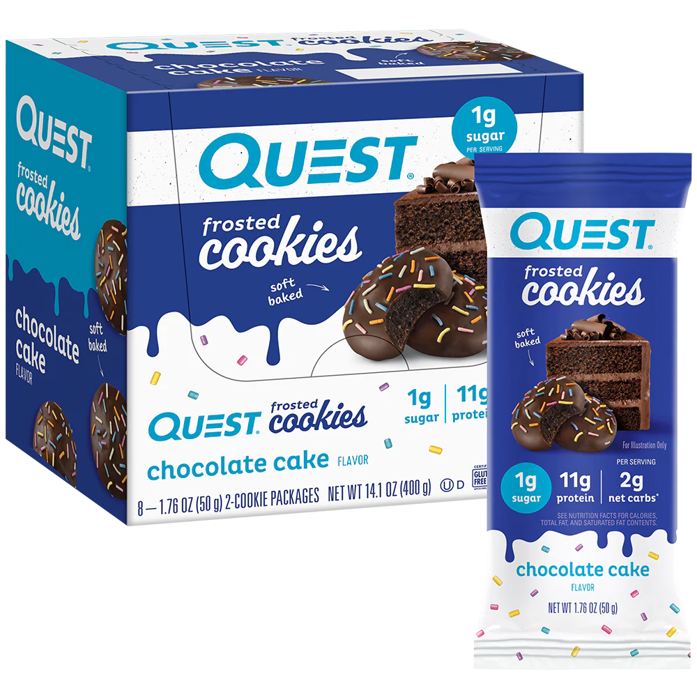 Frosted Cookies Chocolate Cake Twin Pack