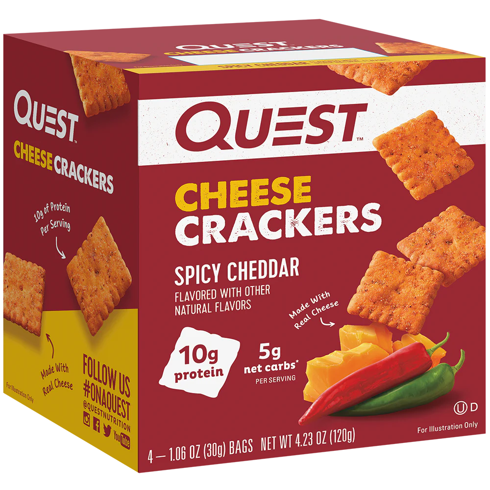 Spicy Cheddar Cheese Crackers