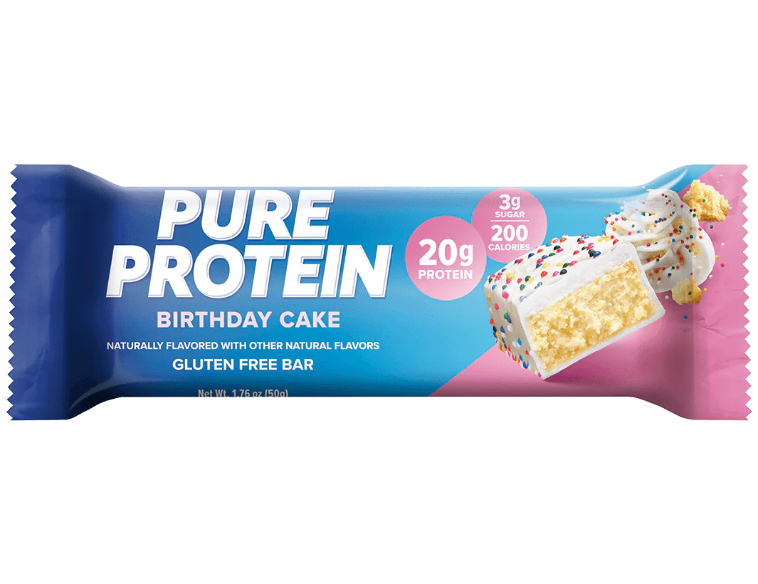 Birthday Cake Protein Bars