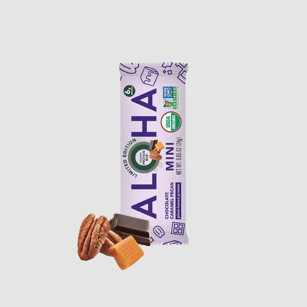 Mini Bars - Chocolate Caramel Pecan