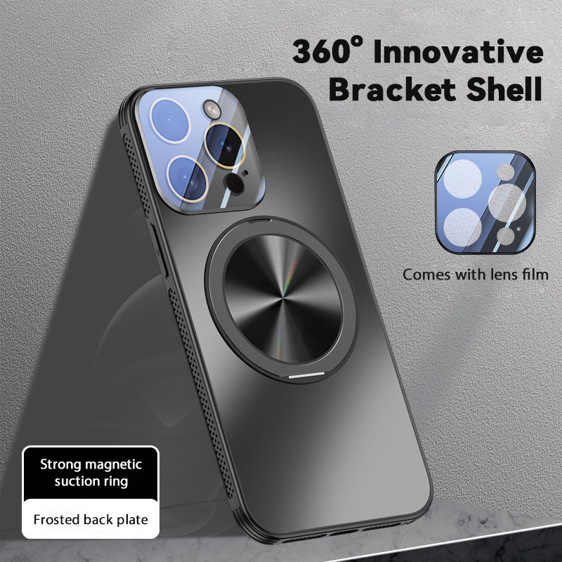 360° Rotating Bracket Heat Dissipation Magnetic Phone Case