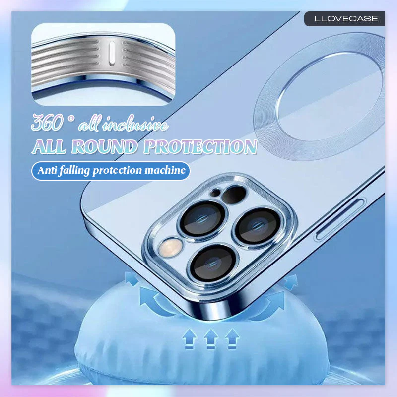 Magnetic Phone Case With Camera Protector