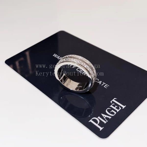 Piaget Possession White Rose Gold With Pave Diamonds