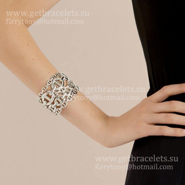 Hermes Chaine D’Ancre Enchainee Bracelet Silver/Yellow Gold/Rose Gold Low Price Sale