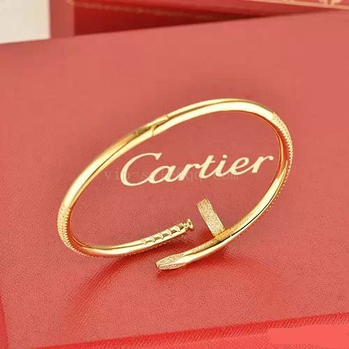 Cartier Juste Un Clou Bracelet Yellow Gold, Diamonds