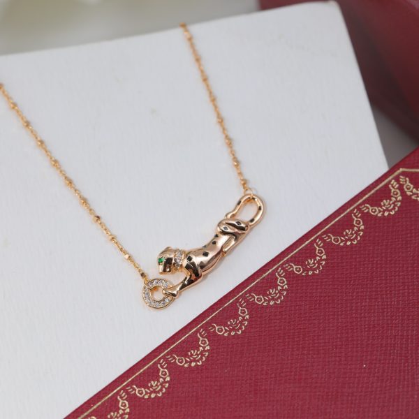 Panthere De Cartier Necklace N7424217 White Gold/Rose Gold