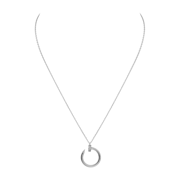 Cartier Juste Un Clou Necklace White Gold, Diamonds B7224514