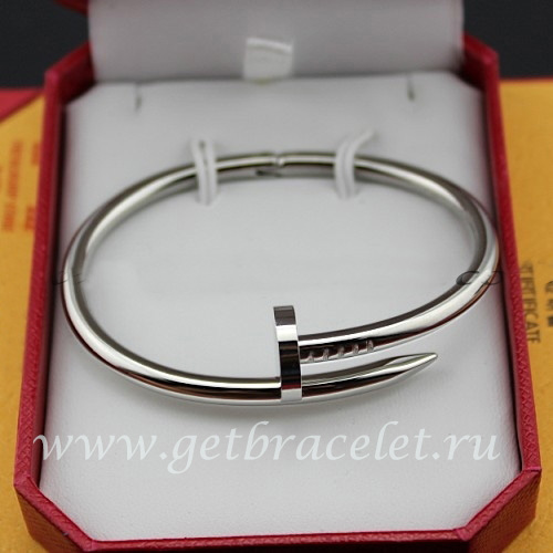 Premium replica Cartier Juste Un Clou Bracelet White Gold B6037615