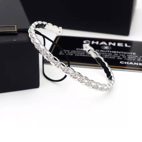 COCO Crush Narrow Bracelet With Diamons Yellow Gold/White Gold/Rose Gold