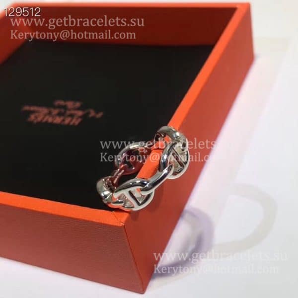Hermes Chaine d’Ancre Enchainee Ring in White Gold/Yellow Gold/Rose Gold Gift Lady UK For Sale