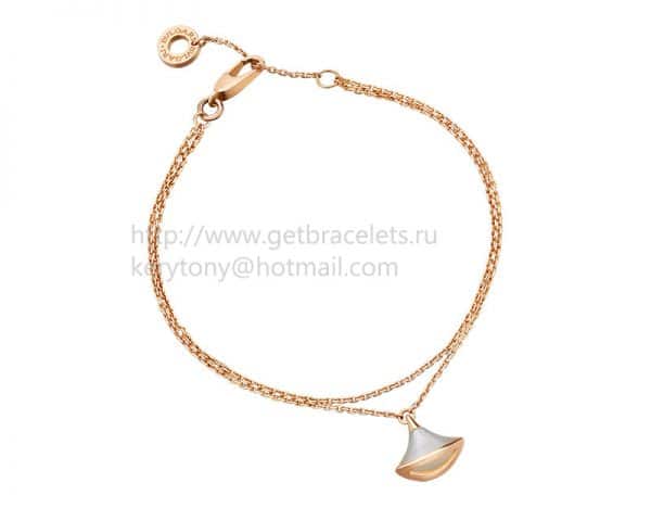 DIVAS’ Dream Bracelet Rose Gold with Mother of Pearl