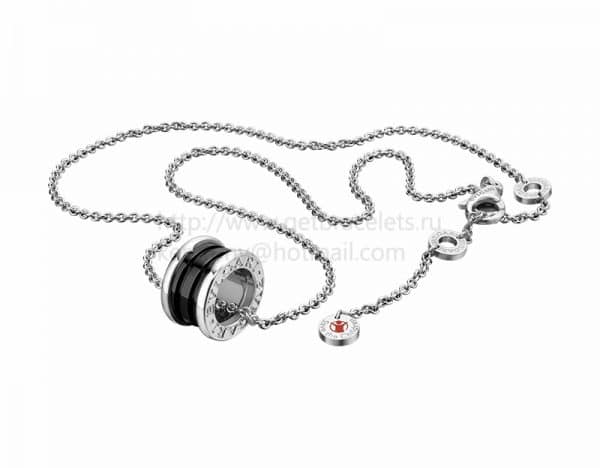 Save the Children Black Ceramic and Sterling Silver Pendant