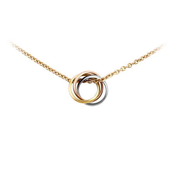 Baby Trinity Necklace 3-Gold, Yellow Gold B7223900