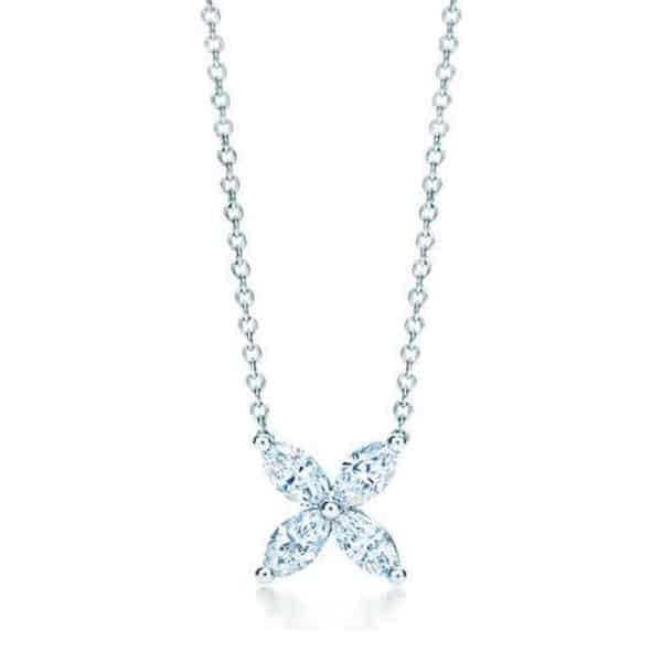 Tiffany Victoria Pendant Necklace Diamonds New Arrival Girls Gifts America Sale 14743715/60572372