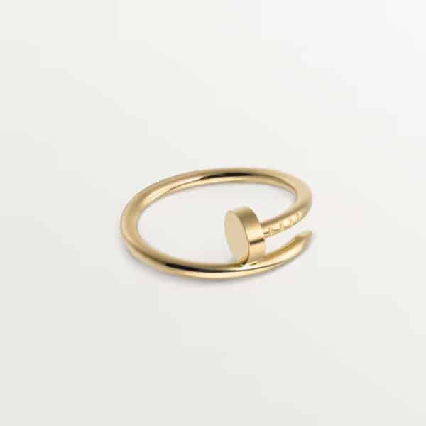 1:1 Replica Cartier Juste Un Clou SM Yellow Gold Ring B4225900