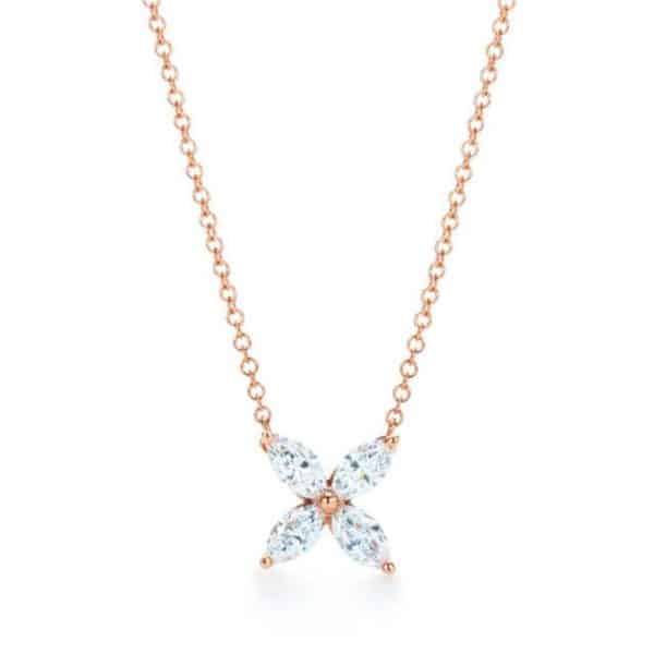 Tiffany Victoria Pendant Necklace Diamonds New Arrival Girls Gifts America Sale 14743715/60572372