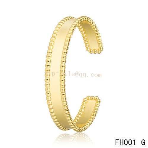 Premium replica Imitation Van Cleef And Arpels Open Bracelet In Yellow Gold