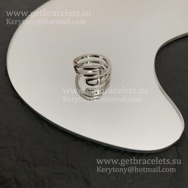 Hermes Chaine D’Ancre Punk Ring Silver Ring Jewelry High Quality America