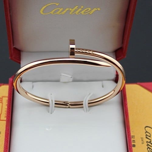 Premium replica Cartier Juste Un Clou Bracelet Pink Gold B6037715