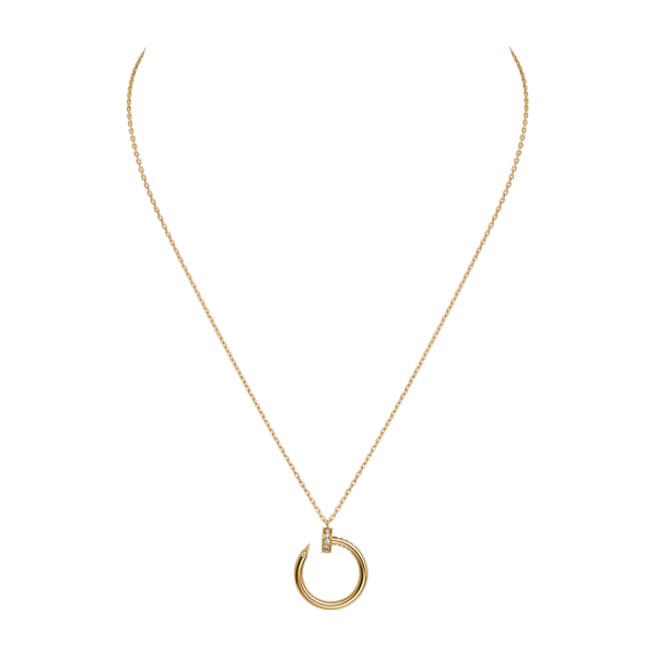 Cartier Juste Un Clou Necklace Yellow Gold, Diamonds B7224512