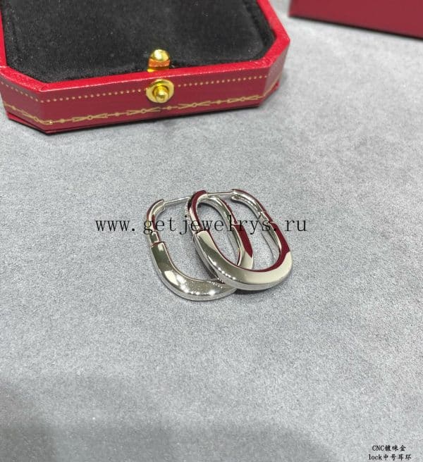 Tiffany Lock Earrings With Diamonds in Yellow Gold/Rose Gold/White Gold