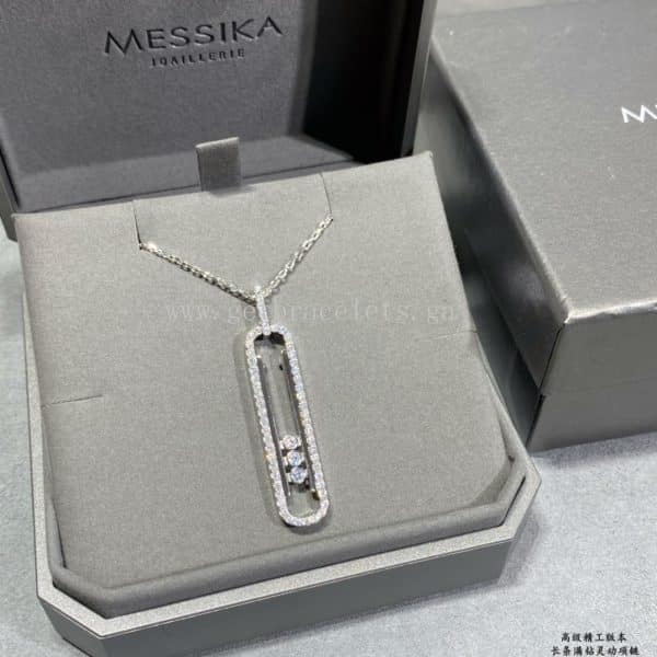 Messika MOVE 10TH Necklace Diamond Necklace White Gold/Rose Gold