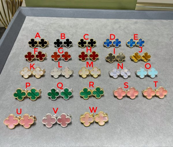 1:1 Van Cleef & Arpels Vintage Alhambra Earrings(15mm)