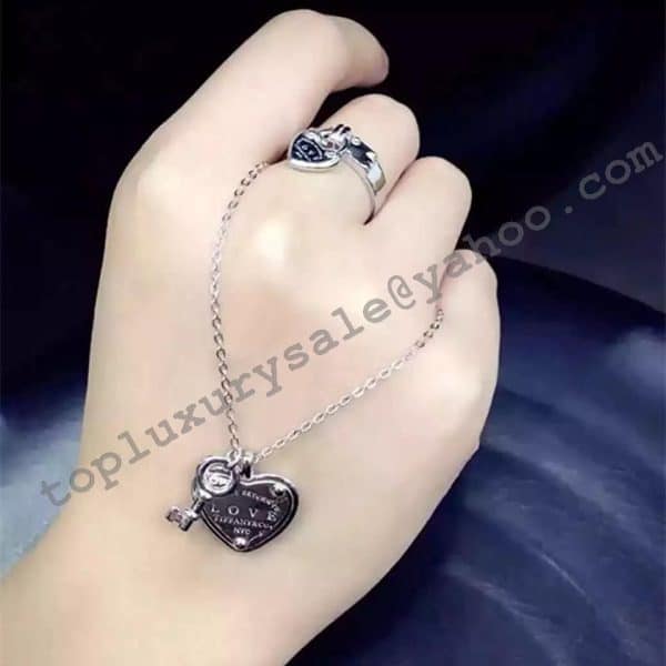 Knockoff Return To Tiffany Love Heart Tag Key Pendant Necklace Fashion Jewelry Women Gift GRP08990
