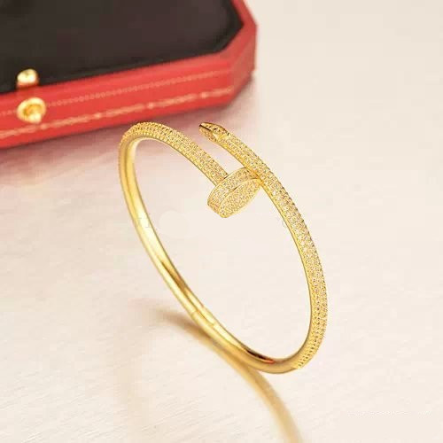Cartier Juste Un Clou Bracelet Yellow Gold, Diamonds