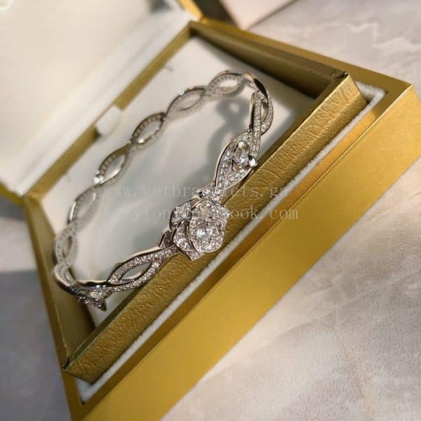 Piaget Rose Bracelet White Gold with Pave diamonds