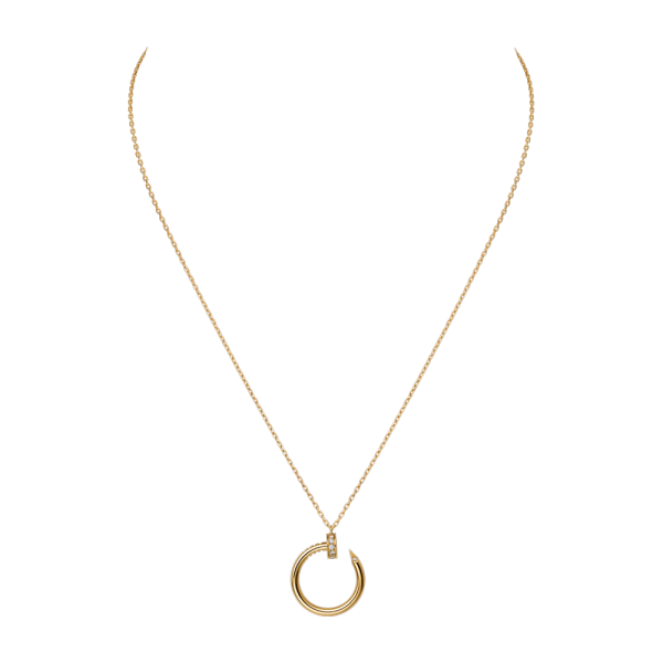 Cartier Juste Un Clou Necklace Yellow Gold, Diamonds B7224512