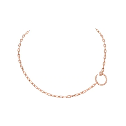 Replica Cartier Juste un Clou Necklace with Diamond N7413500