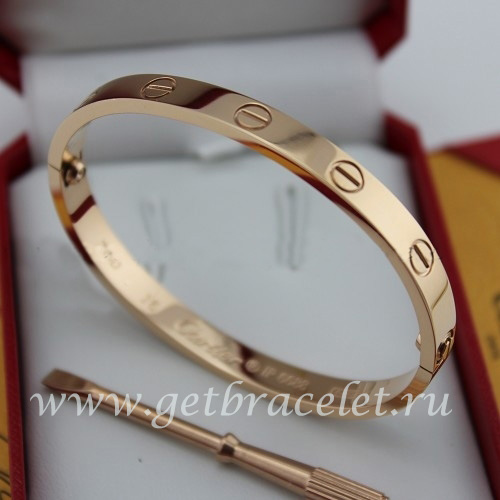 Copy Cartier Love Bracelet For Men and Women Pink Gold B6035616 (New Version – Prevent Screws Fall Out)